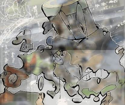 digitally created fill